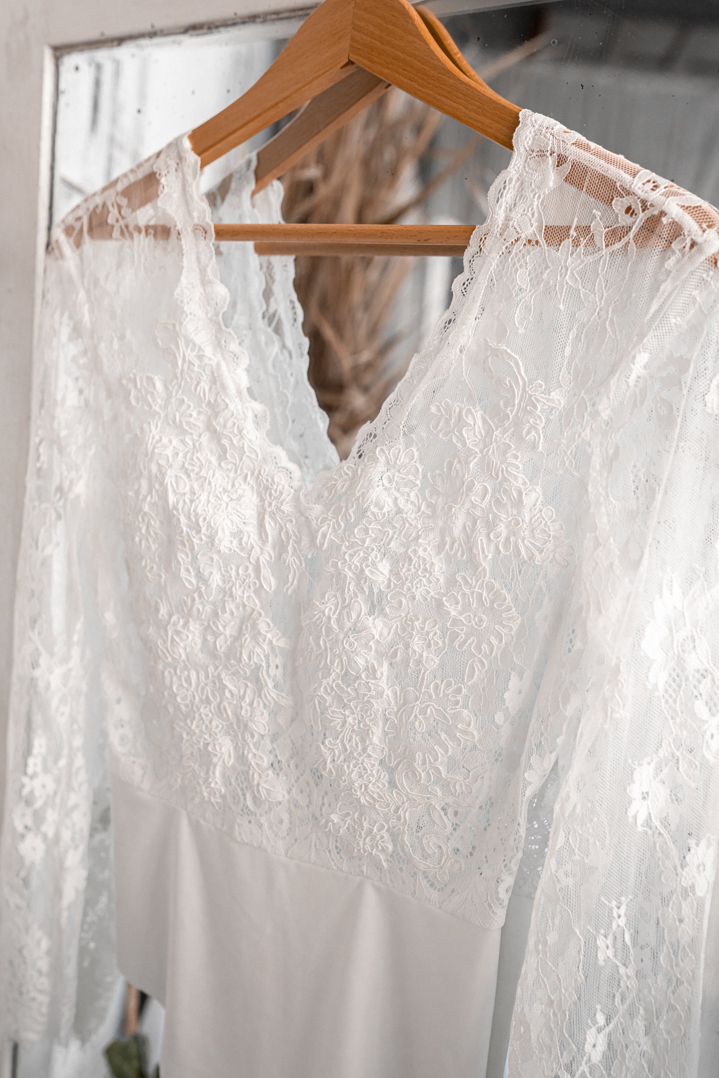 "Gabby" Wedding Lace Bodysuit