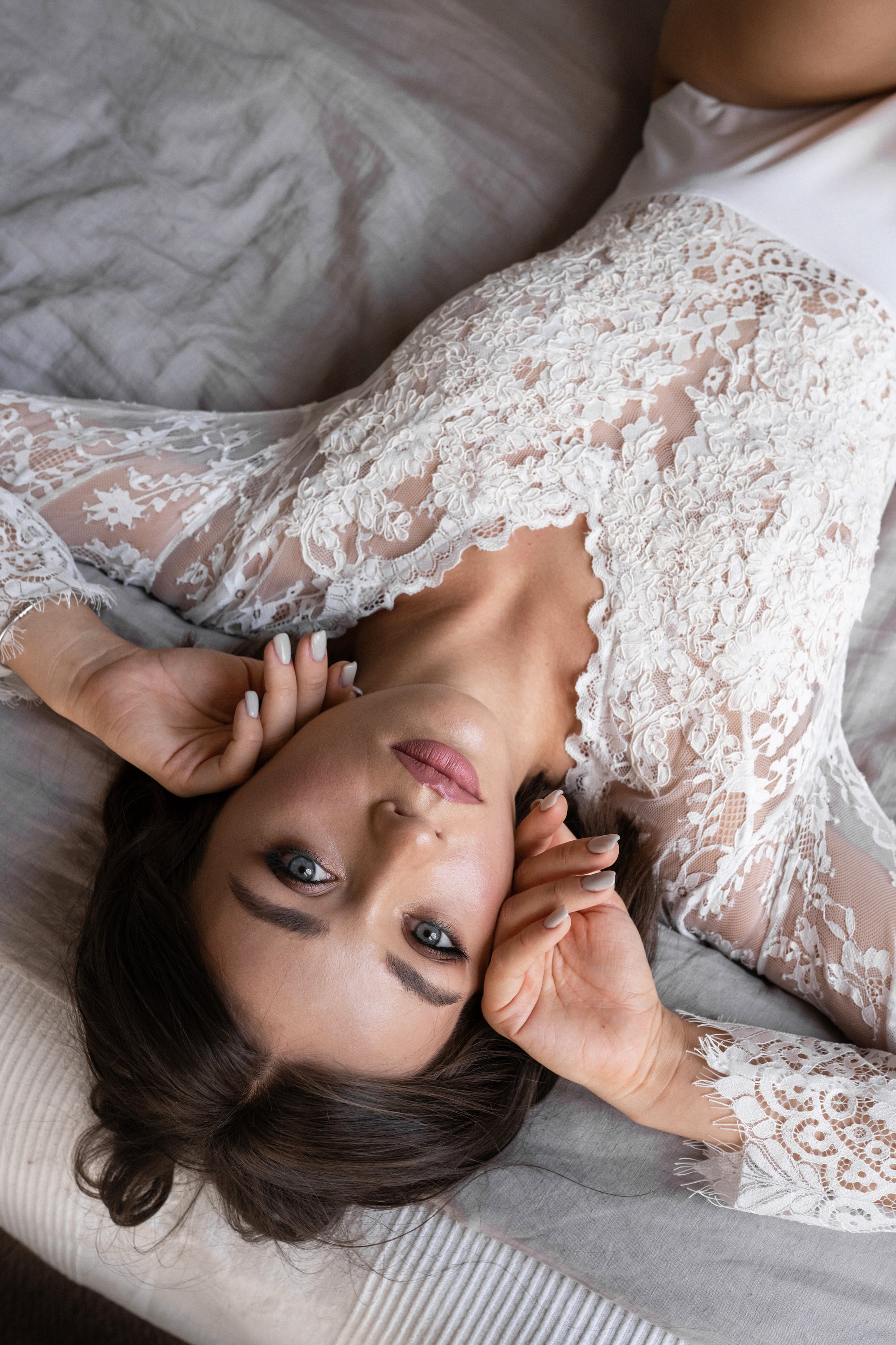 "Gabby" Wedding Lace Bodysuit