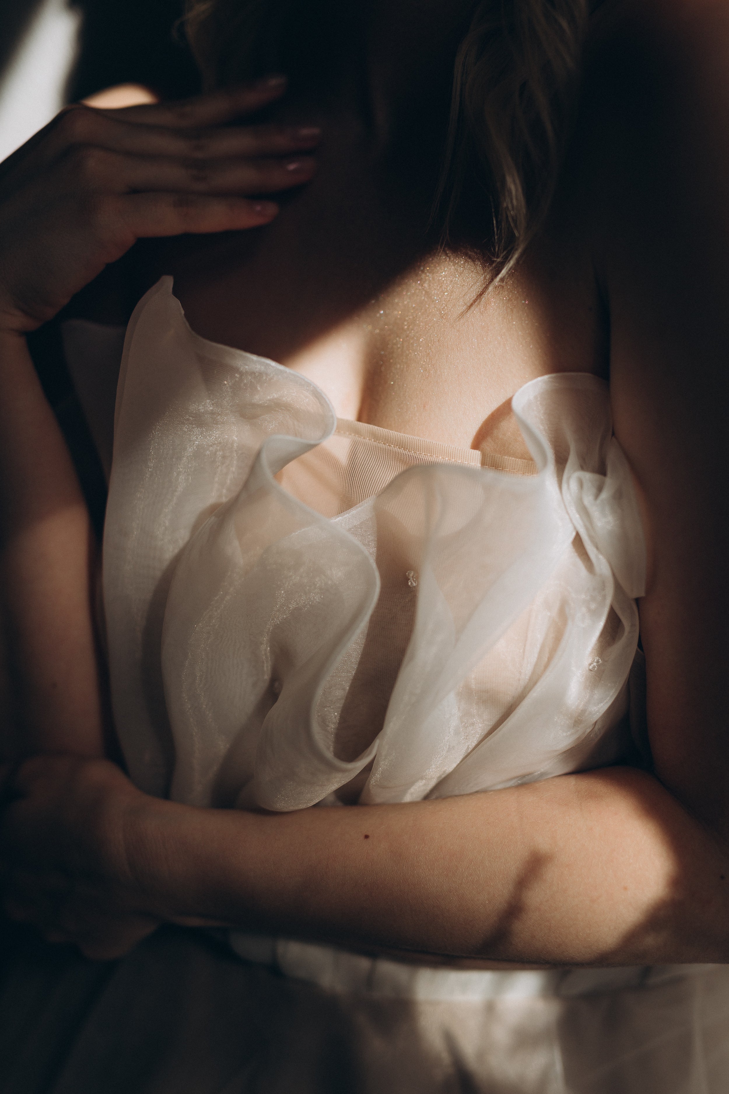 "Peony" Cappuccino Corset Wedding Dress