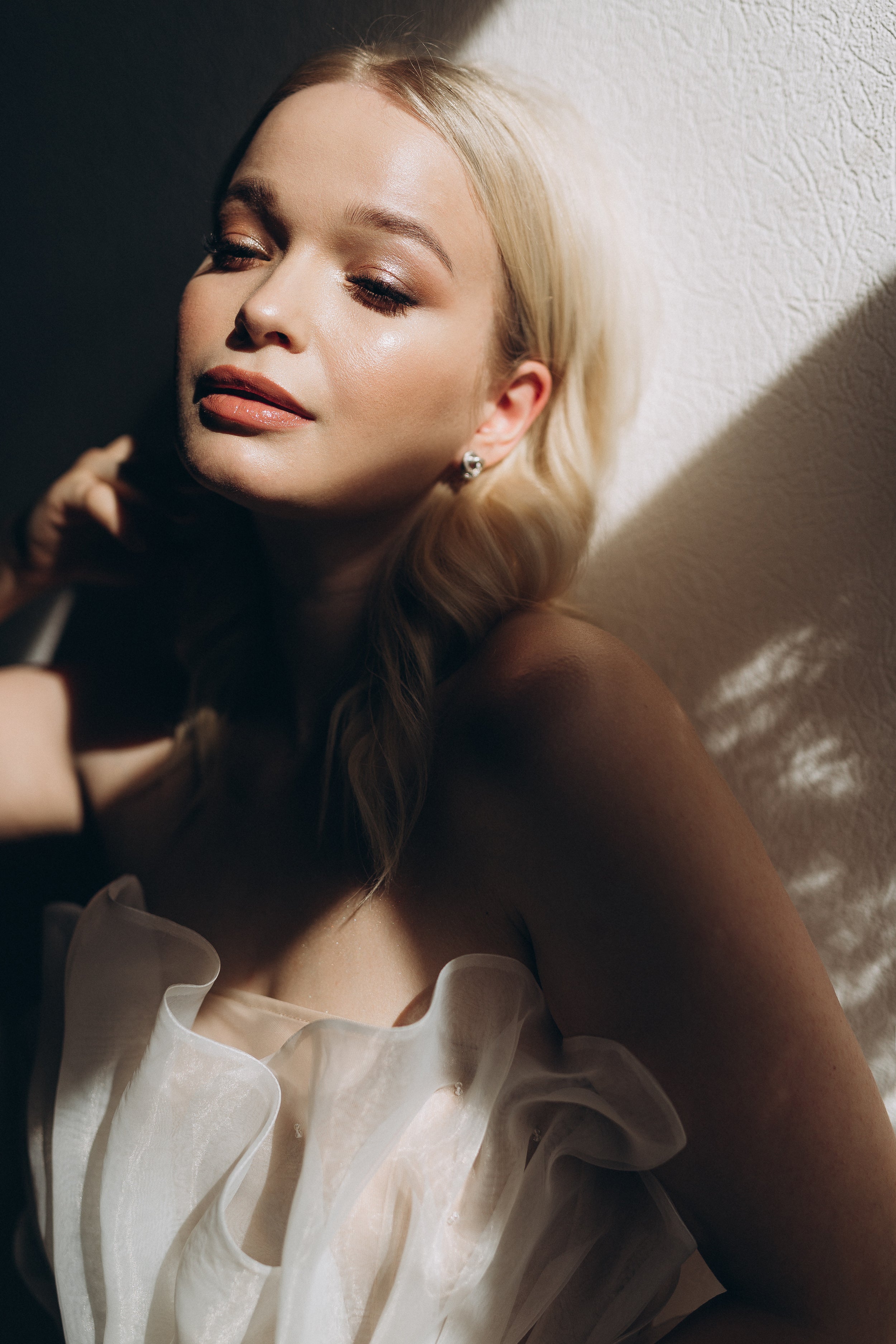 "Peony" Cappuccino Corset Wedding Dress